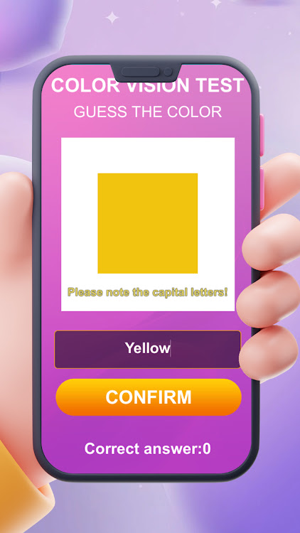 #2. Guess The Color (Android) By: Saffroon Heart