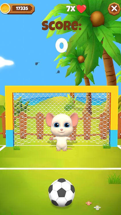 #7. My Virtual Pet Hal: Funny Game (Android) By: GravityCode