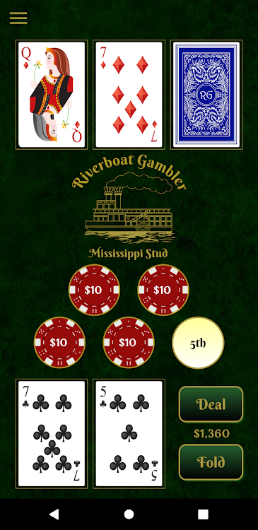 #2. Riverboat Gambler (Android) By: Riverboat Gambler, LLC