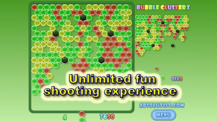 #5. Bubble Clusterz (Android) By: Absolutist Ltd