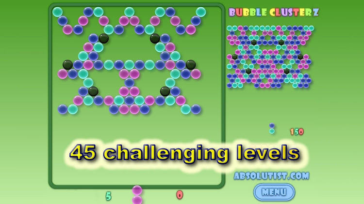 #7. Bubble Clusterz (Android) By: Absolutist Ltd