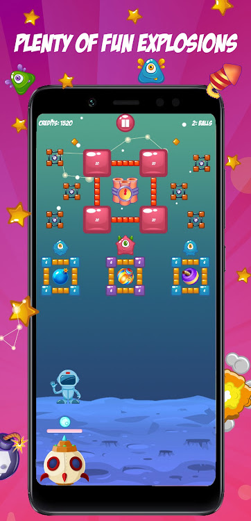 #3. Cosmo Baddle Ball Game (Android) By: PumPamPom