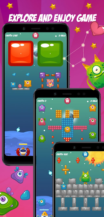 #6. Cosmo Baddle Ball Game (Android) By: PumPamPom