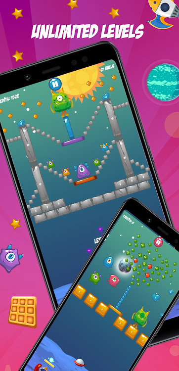 #7. Cosmo Baddle Ball Game (Android) By: PumPamPom