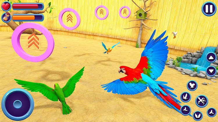 #5. Wild Bird Sanctuary Life Sim (Android) By: Legends Games Studio