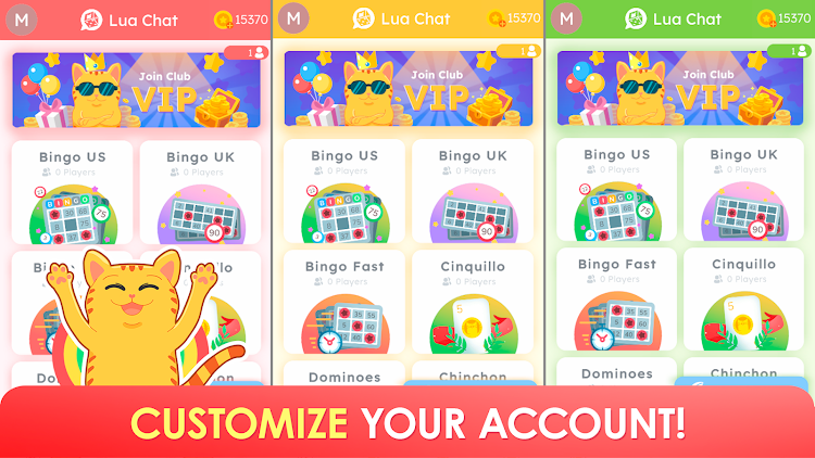 #5. Lua Chat: Bingo, Domino & more (Android) By: Xalera.cat