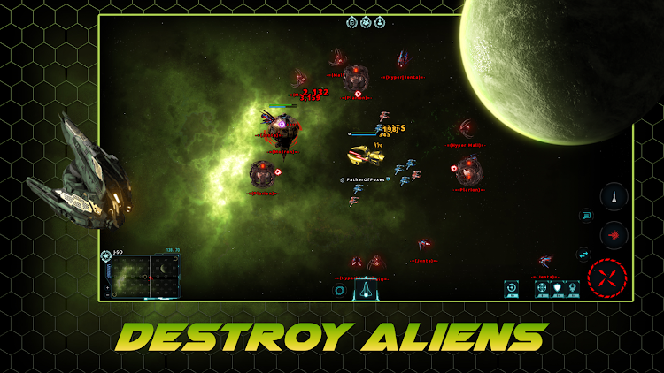 #10. WarUniverse: Cosmos Online (Android) By: Better Games d.o.o.