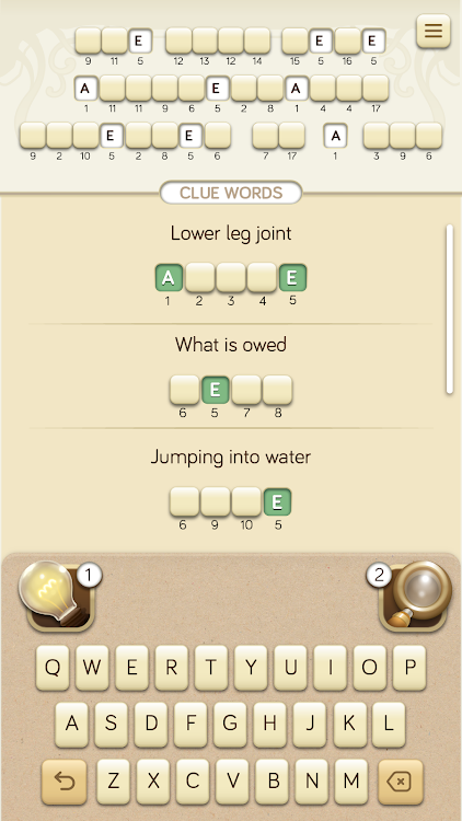 #6. Logicross: Crossword Puzzle (Android) By: Unico Studio