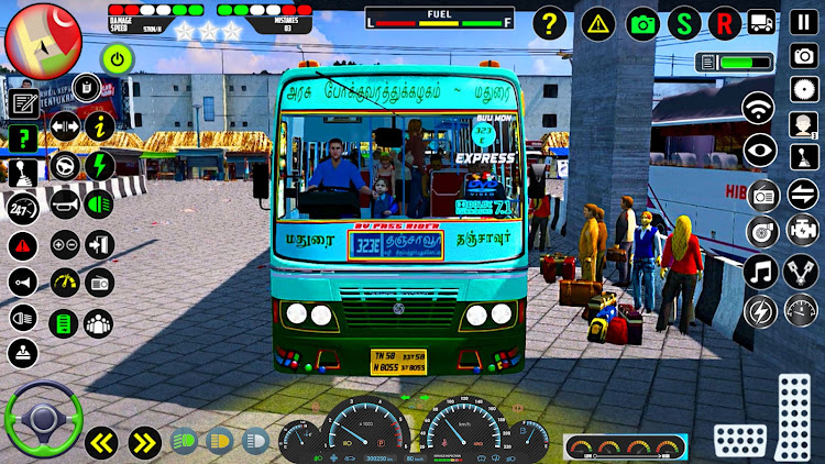 #2. Real Bus Simulator Bus Game 3D (Android) By: Mega Games 2023