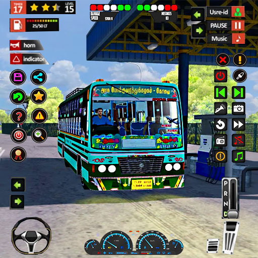 #6. Real Bus Simulator Bus Game 3D (Android) By: Mega Games 2023