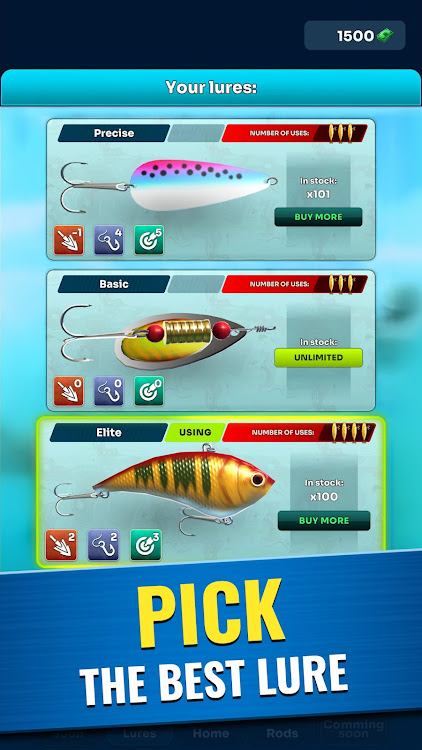 #2. Fishing Champions: casual game (Android) By: Play Cool Zombie Sport Games