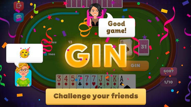 #2. Ginrummy.com : The reference (Android) By: Exoty