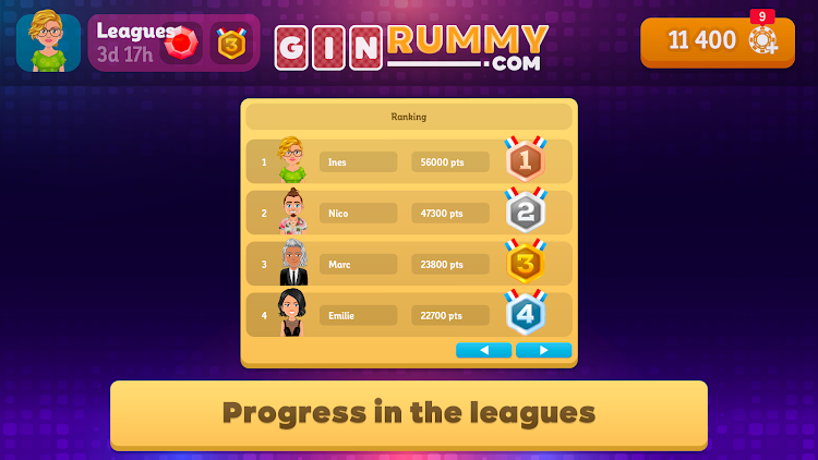 #3. Ginrummy.com : The reference (Android) By: Exoty