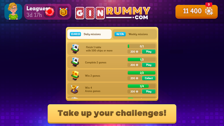 #5. Ginrummy.com : The reference (Android) By: Exoty