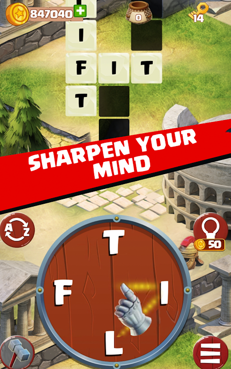 #8. Word King:Word Games & Puzzles (Android) By: Koco Games Inc