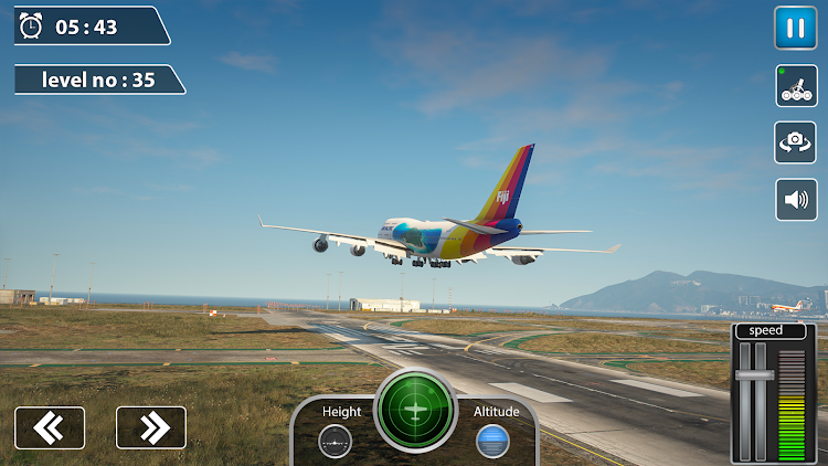 #2. Airplane Flight 3d Simulator (Android) By: Ghazzi