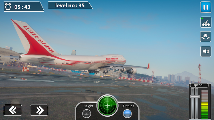 #5. Airplane Flight 3d Simulator (Android) By: Ghazzi