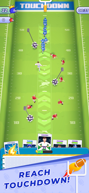 #3. Draw Hit:Crazy Football League (Android) By: LootCopter Game Studio