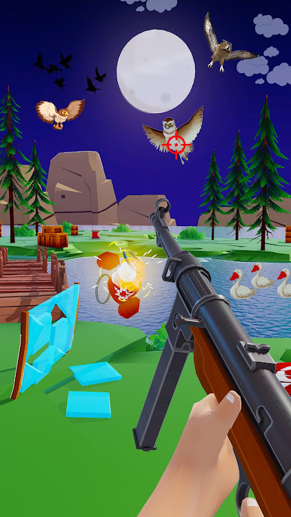 #5. 3D Bird Hunting: Gun Games (Android) By: Super Play Action Games