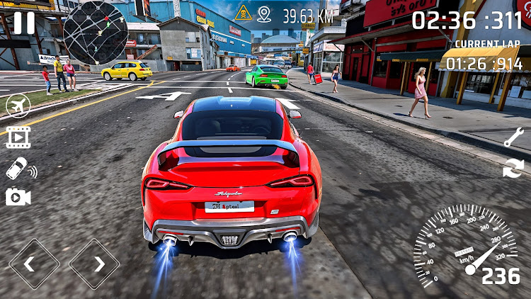 #5. Extreme Car Driving- Car Games (Android) By: Newrey Games