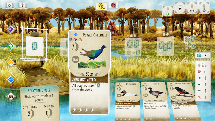 #2. Wingspan: The Board Game (Android) By: Monster Couch sp. z o.o.