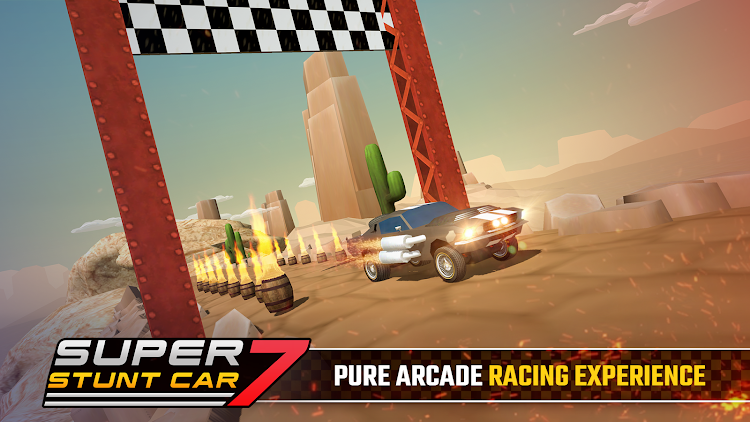 #4. Super Car Stunt 7 (Android) By: GameAshlar