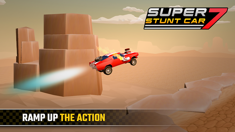 #7. Super Car Stunt 7 (Android) By: GameAshlar