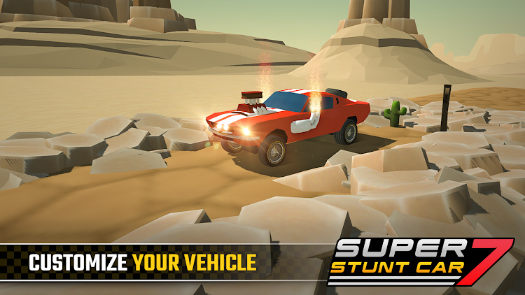 #8. Super Car Stunt 7 (Android) By: GameAshlar