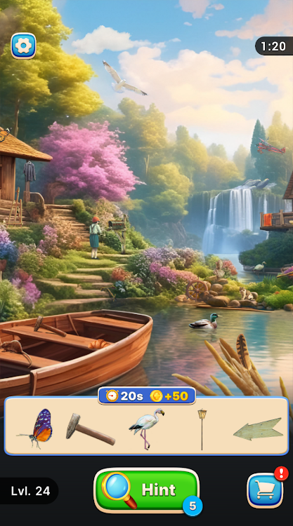 #4. Hidden Object Puzzles (Android) By: BoomBit Games