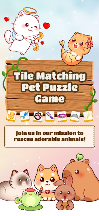 #9. Petairu - 3 Tile Matching Game (Android) By: Gempak Games