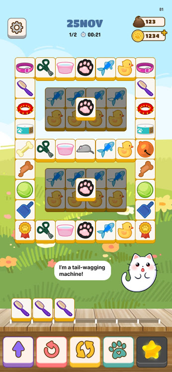 #10. Petairu - 3 Tile Matching Game (Android) By: Gempak Games