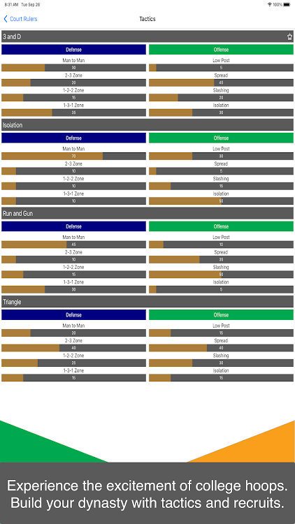 #7. Basketball Sim (Android) By: Bays Programming