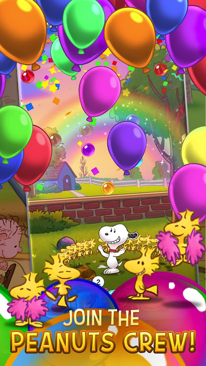 #5. Bubble Shooter - Snoopy POP! (Android) By: Jam City, Inc.