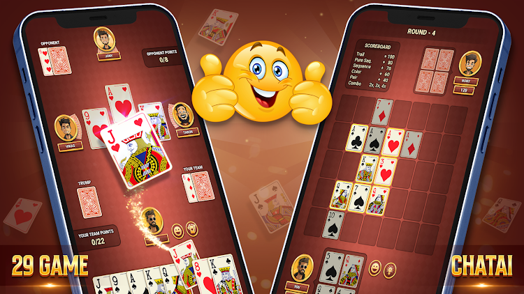 #2. Card Adda -29 Callbreak হাজারী (Android) By: Live Card Games