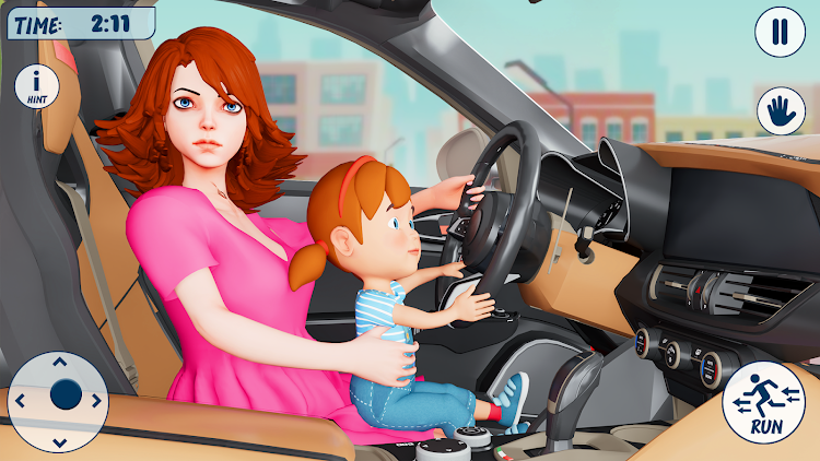 #5. Virtual Mom Pregnant Sim Games (Android) By: Giant Play Adventure