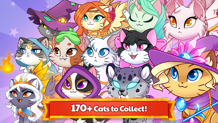 #4. Castle Cats - Idle Hero RPG (Android) By: PocApp Studios