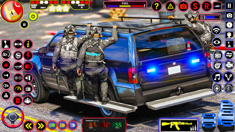 #8. Police Car simulator Cop Games (Android) By: Action Hive