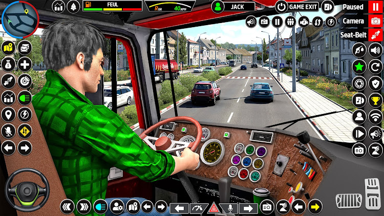 #3. US Truck Game Truck Driving 3D (Android) By: Ecno Byte