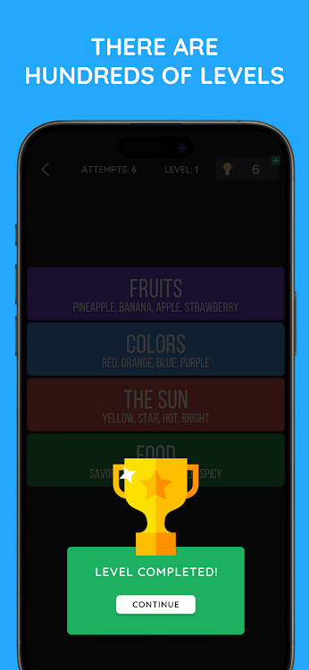 #4. Connections Game: Word Match (Android) By: Roghan Games