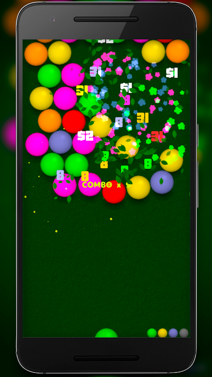 #6. Magnetic balls bubble shoot (Android) By: 100500GAMES LLC