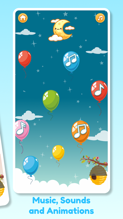 #8. Pop & Learn: Toddler Balloons (Android) By: Too Funny Artists