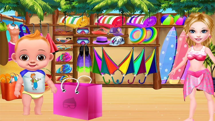 #4. Summer Beach Super Fun Holiday (Android) By: TinyBit