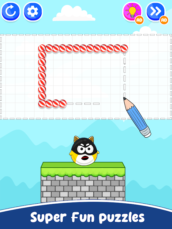 #6. Draw it out: Tricky Game (Android) By: VarilaAims