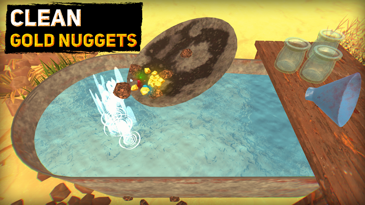 #5. Gold Rush Miner Simulator 3D (Android) By: La Bues