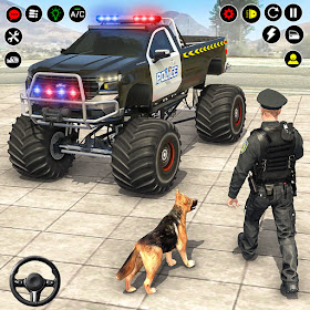 Police 4x4 Monster Truck Games