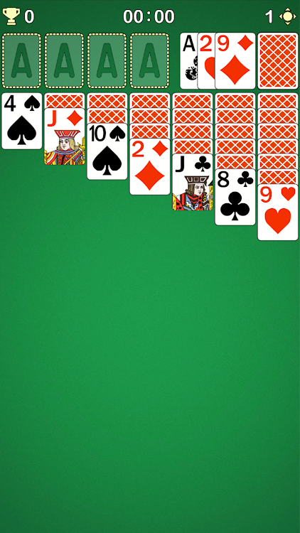 #8. Solitaire - Daily Challenges (Android) By: Red Gem Games