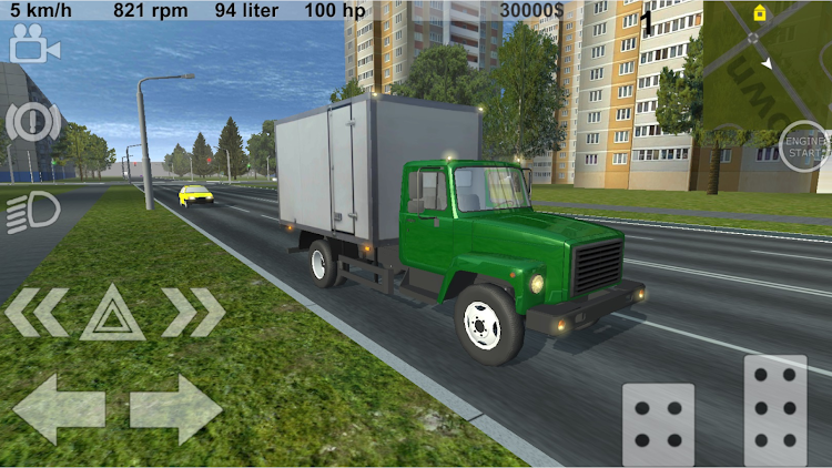 #6. Russian Light Truck Simulator (Android) By: nikita4everpro