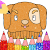 Glitter Mask Coloring Game icon