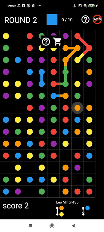 #2. Dots - connect dots game (Android) By: Cogitas