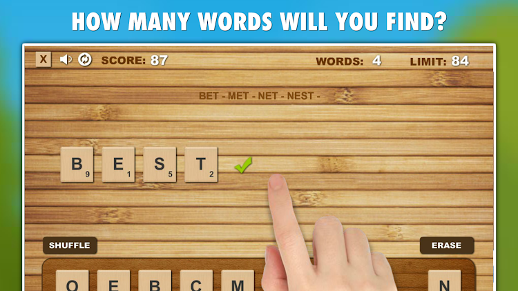 #2. Word Quest PRO (Android) By: LittleBigPlay - Word, Educational & Puzzle Games